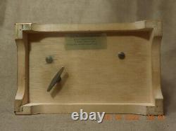 THORENS (PRE-REUGE) 2 TUNE 36 NOTE MUSIC BOX With SWISS SHIELD INLAY (SEE VIDEO)