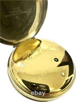 TISSOT Reuge Mechanical Music Box Pocket Watch Antique Accessories with Box Key