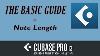 The Basic Guide To Note Length In Cubase