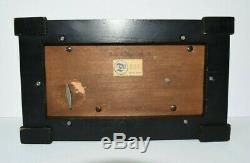 Thorens Pre Reuge 41 Tooth Comb Music Box Exotic Wood Inlay Music Tune Unknown