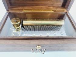 Used Beauty Luge Music Box 72 Valve Canon Pachelbel REUGE Luxury Music Box