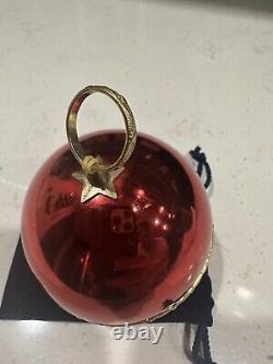 VINTAGE (1940) REUGE STE CROIX Pull Cord Ornament Silent Night Swiss Made-rare