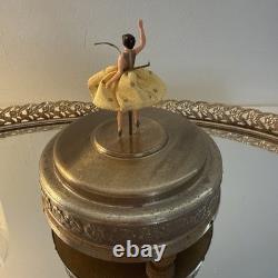 VINTAGE CODY DANCING BALLERINA MUSIC BOX Plays And Spins Tested