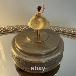 VINTAGE CODY DANCING BALLERINA MUSIC BOX Plays And Spins Tested