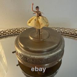 VINTAGE CODY DANCING BALLERINA MUSIC BOX Plays And Spins Tested