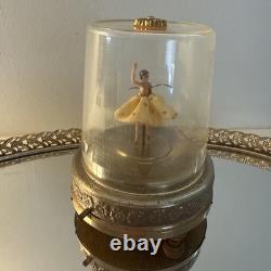 VINTAGE CODY DANCING BALLERINA MUSIC BOX Plays And Spins Tested