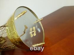 VINTAGE FRENCH BONTEMS SINGING BIRD CAGE BIRD MECHANICAL AUTOMATON (Watch Video)