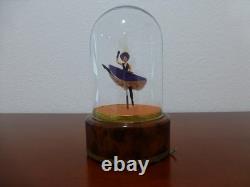 VINTAGE REUGE DANCING BALLERINA MUSIC BOX French Can-Can MODEL NEWLY SERVICED