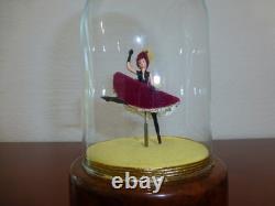 VINTAGE REUGE DANCING BALLERINA MUSIC BOX French Can-Can MODEL NEWLY SERVICED