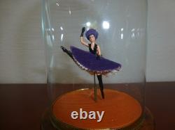 VINTAGE REUGE DANCING BALLERINA MUSIC BOX French Can-Can MODEL NEWLY SERVICED