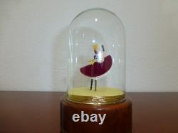 VINTAGE REUGE DANCING BALLERINA MUSIC BOX French Can-Can MODEL NEWLY SERVICED