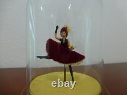 VINTAGE REUGE DANCING BALLERINA MUSIC BOX French Can-Can MODEL NEWLY SERVICED