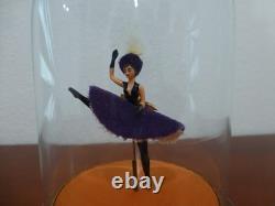 VINTAGE REUGE DANCING BALLERINA MUSIC BOX French Can-Can MODEL NEWLY SERVICED