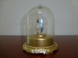 VINTAGE REUGE DANCING COUPLE BALLERINA MUSIC BOX AUTOMATON (Watch The Video)