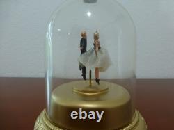 VINTAGE REUGE DANCING COUPLE BALLERINA MUSIC BOX AUTOMATON (Watch The Video)