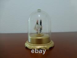 VINTAGE REUGE DANCING COUPLE BALLERINA MUSIC BOX AUTOMATON (Watch The Video)