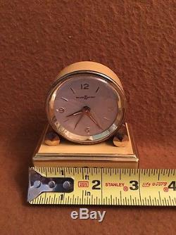 VINTAGE REUGE MUSIC BOX MUSICAL ALARM CLOCK All Working Conditions
