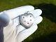 VINTAGE REUGE MUSIC Box HEART CHARM STE-CROIX SWISS NECKLACE PENDANT. 925 SILVER