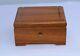 VINTAGE REUGE WOODEN MUSIC BOX Edelweiss Swiss Musical Movement San Francisco