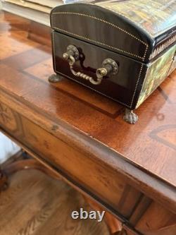 VINTAGE Reuge Sainte Croix CH 4 / 50 Music Box Switzerland Tested And Works