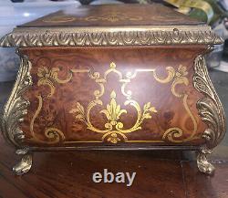 VINTAGE SWISS REUGE 3/72 MUSIC BOX PLAYS Rare! -A Summer Place-Ornate Mint