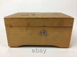 VINTAGE SWISS THORENS PRE REUGE MUSIC BOX 2 SONG Parade of Wooden Soldiers +
