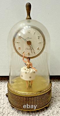 VINTAGE! Swiss Reuge  Dancing Ballerina Music Box Automaton Schmid-Schlenker