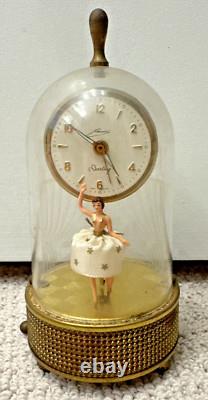 VINTAGE! Swiss Reuge  Dancing Ballerina Music Box Automaton Schmid-Schlenker