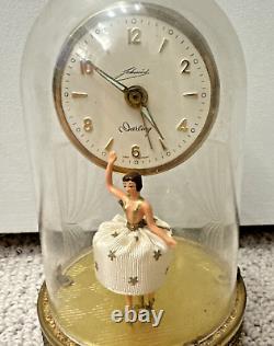 VINTAGE! Swiss Reuge  Dancing Ballerina Music Box Automaton Schmid-Schlenker