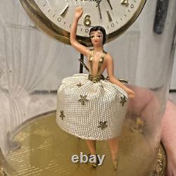 VINTAGE! Swiss Reuge  Dancing Ballerina Music Box Automaton Schmid-Schlenker