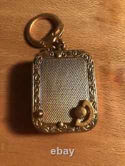 VIntage Refuge Ste Croix, Swiss Made, Musical Box Keychain With Photo Holder