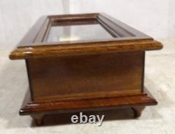VTG 1970s Reuge 3 Song Music Box Feelings Yesterday Misty Swiss Movements EJB