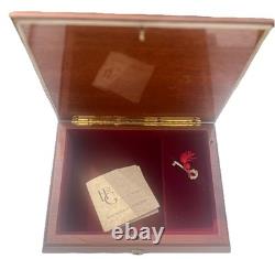 VTG Ercolano Italy Music Box Brenda Burke Art REUGE Swiss Movement 7x10 Large