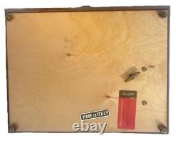VTG Ercolano Italy Music Box Brenda Burke Art REUGE Swiss Movement 7x10 Large