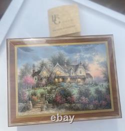 VTG Ercolano Italy Music Box Brenda Burke Art REUGE Swiss Movement 7x10 Large