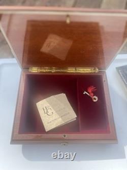 VTG Ercolano Italy Music Box Brenda Burke Art REUGE Swiss Movement 7x10 Large