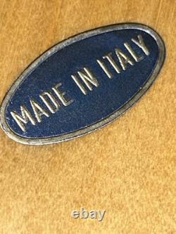 VTG Inlaid Flowers Wooden Music/Jewelry Box With Key By REUGE