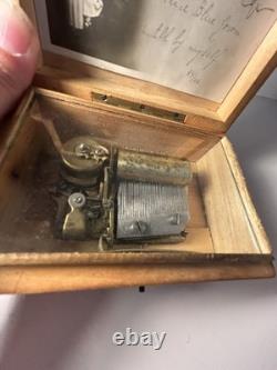 VTG REUGE MUSIC BOX SAINT CROIX SWITZERLAND 2 Tunes Excellent, Works