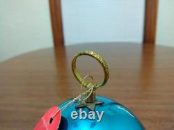 VTG REUGE Swiss Made St Croix Aqua Musical Ball Ornament Musical TESTED #450