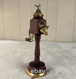 VTG Reuge Boars Head Pepper Grinder Music Box Lara's Theme Dr. Zhivago