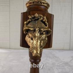 VTG Reuge Boars Head Pepper Grinder Music Box Lara's Theme Dr. Zhivago
