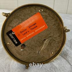 VTG Reuge Boars Head Pepper Grinder Music Box Lara's Theme Dr. Zhivago