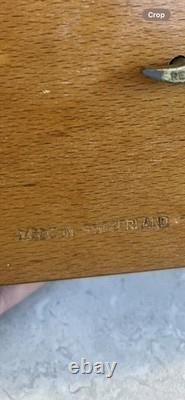 VTG Reuge Swiss Inlaid Wood Jewelry Music Box WORKS Made In Switzerland PRISTINE VTG Reuge Swiss Inlaid Wood Jewelry Music Box WORKS Made In Switzerland PRISTINE