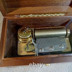 VTG Reuge Swiss Music Box CH 2/36 Edelweiss Lara's Theme 1940-69 Sainte Croix