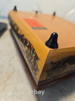 VTG Reuge Torna A Sorrento Swiss Musical Movement Jewelry Music Box Withkey