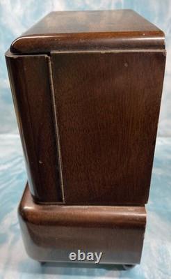 VTG Swiss Reuge Dancing Ballerina Cigarette Wooden Music Box Everything Works