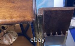 VTG Swiss Reuge Dancing Ballerina Cigarette Wooden Music Box Everything Works