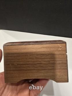 VTG Swiss Reuge Saint-Croix 976 ABCF 4/50 Wooden Music Box Tested Working (7)