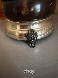 Vintage 1940's Onyx Carousel Music Box Italy 6 Lipstick holder plays Love Story