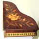 Vintage 1950's Italy REUGE Grand Piano Musical Jewelry Box Swiss Movement Unused